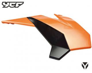 Pravý spoiler pro modely PILOT/SP/LITE/START pitbike YCF Barva: Oranžová