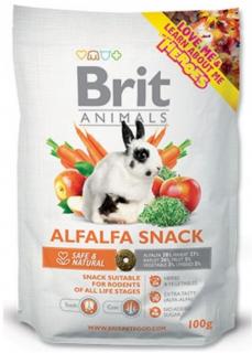 Brit Animals ALFALFA SNACK for rodents 100g - EXPIRACE