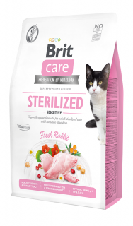 BRIT Care Cat Grain-Free Sterilized Sensitive 2 kg - EXPIRACE