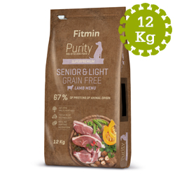 Fitmin dog Purity GF Senior&Light Lamb - 12 kg