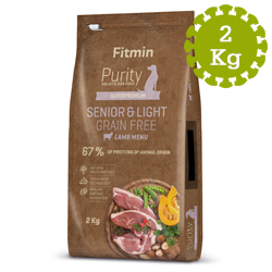 Fitmin dog Purity GF Senior&Light Lamb - 2 kg