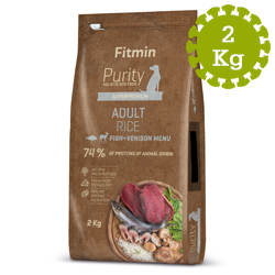 Fitmin dog Purity Rice Adult Fish&Venison - 2 kg