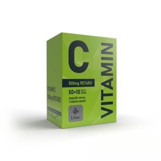 LILEA Vitamin C 500mg Retard 50+10