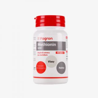 Methionin 500 mg 50 tablet  + vzorek zdarma