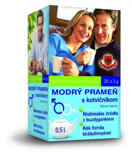 Modrý pramen s kotvičníkem 20 x 3 g  + vzorek zdarma