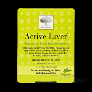 New Nordic Active Liver™ 60 tablet  + dárek zdarma