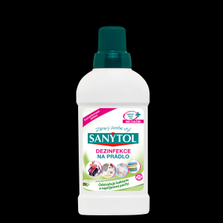 Sanytol dezinfekce na prádlo – aloe vera & květ bavlny 500 ml  + vzorek zdarma