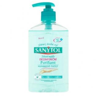 Sanytol dezinfekční mýdlo 250 ml – Purifiant  + vzorek zdarma