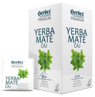 Yerba maté čaj 20 x 1,5 g  + vzorek zdarma