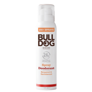 Bulldog Bergamot & Sandalwood Spray Deodorant 125 ml