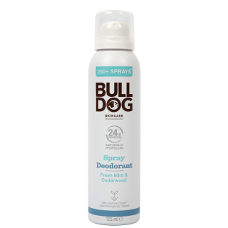 Bulldog Fresh Mint & Cedarwood Spray Deodorant 125 ml