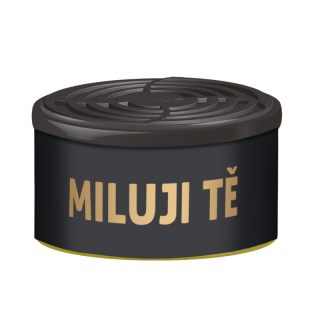 Car Scents - Miluji tě black Příchuť: Borůvka