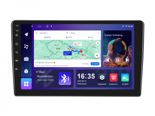Isudar 2DIN autorádio T68B-IEV38 Android, Ford Fiesta / Focus II / Fusion / Galaxy / Kuga / C-Max / S-Max / Transit / Connect