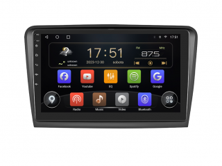 Isudar 2DIN autorádio T72-IEV03 Android, Škoda Superb II