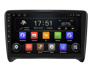 Isudar 2DIN autorádio T72-IEV22 Android, Audi TT