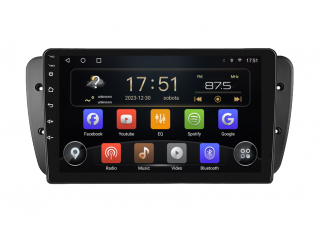 Isudar 2DIN autorádio T72-IEV30 Android, Seat Ibiza