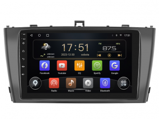 Isudar 2DIN autorádio T72-IEV35 Android, Toyota Avensis