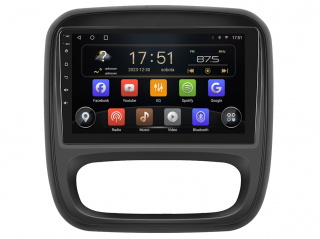 Isudar 2DIN autorádio T72-IEV46 Android, Renault Trafic III / Opel Vivaro B