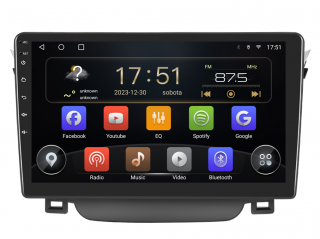 Isudar 2DIN autorádio T72-IEV51 Android, Hyundai i30