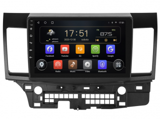 Isudar 2DIN autorádio T72-IEV53 Android, Mitsubishi Lancer VIII