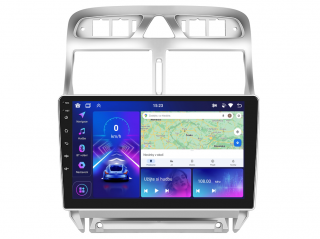 Podofo 2DIN autorádio PEV68 Android, Peugeot 307