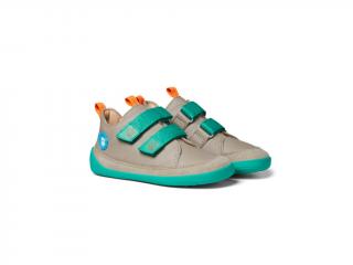 Dětské barefoot boty Affenzahn Sneaker Leather Buddy - Crab Velikost: 24