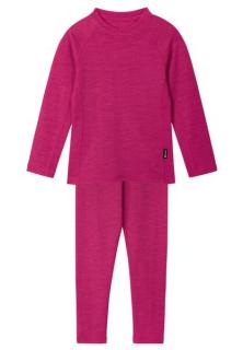 Dětské funkční prádlo Reima Kinsei - Cranberry pink Velikost: 140
