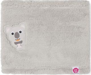 Dětský plyšový nákrčník Affenzahn Childrens Scarf Karla Koala - grey