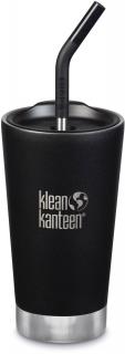 Nerezový termohrnek Klean Kanteen Insulated Tumbler - shale black 473 ml