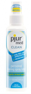 Antibakteriální sprej na erotické pomůcky i tělo Pjur Med CLEAN, 100 ml