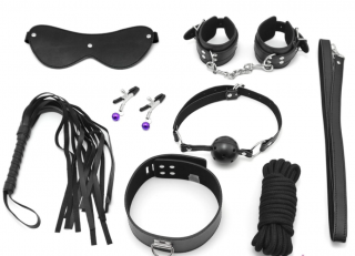 Sada pomůcek na bondáž Amazing Bondage Sex Toy Kit (8 dílů)