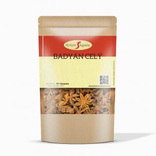 Badyán celý Hmotnost: 100 g