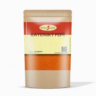 Kajenský pepř Hmotnost: 100 g