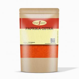 Paprika ostrá Hmotnost: 1 Kg