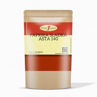 Paprika sladká ASTA 140 Hmotnost: 1 Kg