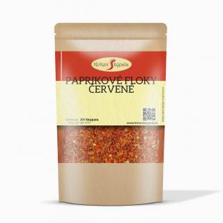 Paprikové floky červené Hmotnost: 1 Kg