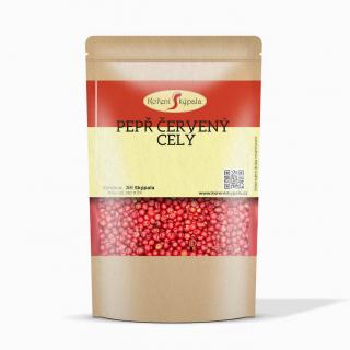 Pepř růžový (červený) celý Hmotnost: 1 Kg