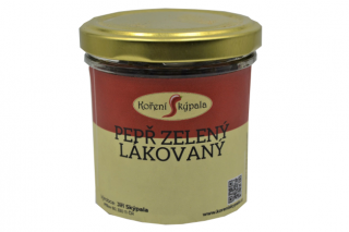 Pepř zelený lákovaný Hmotnost: 40 g