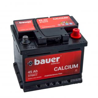 Autobaterie BAUER Calcium 45Ah 12V 370A