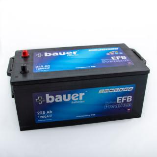 Autobaterie BAUER Carbon EFB 225Ah 12V