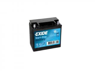 Autobaterie EXIDE START-STOP 12V 15Ah 200A EK151