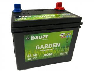 Baterie Bauer Garden AGM 12V/32Ah U1L, 400A