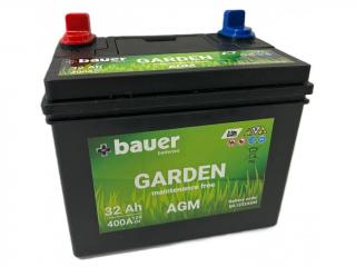 Baterie Bauer Garden AGM 12V/32Ah U1R, 400A