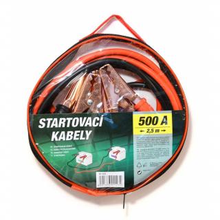 Compass Startovací kabely 500A 2,5m v obalu