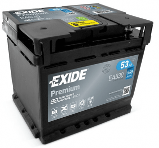 Exide Premium 53Ah, 12V, EA530