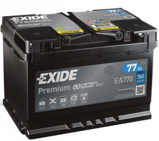 EXIDE Premium 77Ah, 12V, EA770