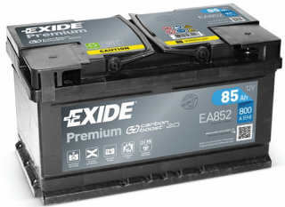 EXIDE Premium 85Ah, 12V, EA852