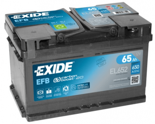 Exide start-stop  EFB 65Ah, 12V, EL652