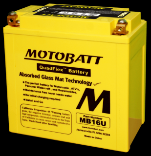 Motobaterie MOTOBATT MB16U 20 Ah