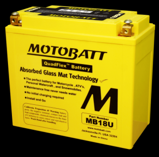 Motobaterie MOTOBATT MB18U 22,5 Ah